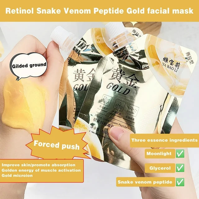Retinol Gold Deep Brightening Peel Off Mask